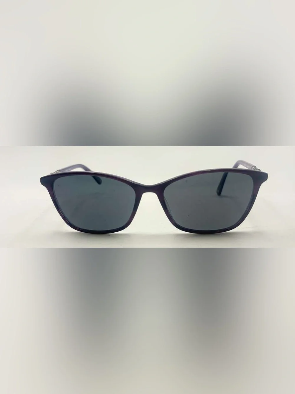 Bulova Moroni Purple Oval Sunglasses Frames Only